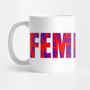 Feminist red Mug